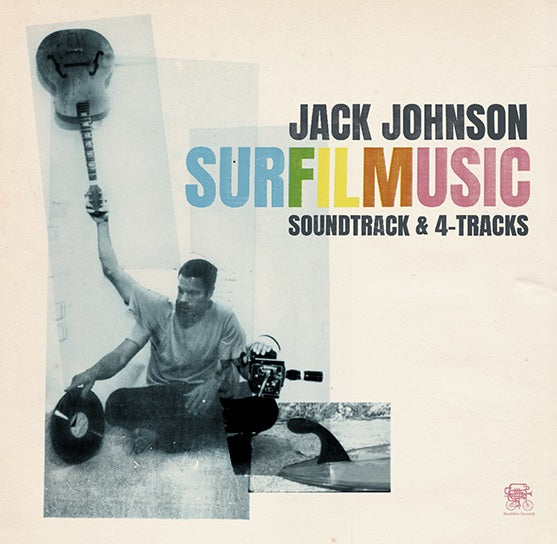 Jack Johnson "SURFILMUSIC (Soundtrack & 4-Tracks)" 2xLP (Indie Exclusive Soda Pop Bottle Blue Vinyl)