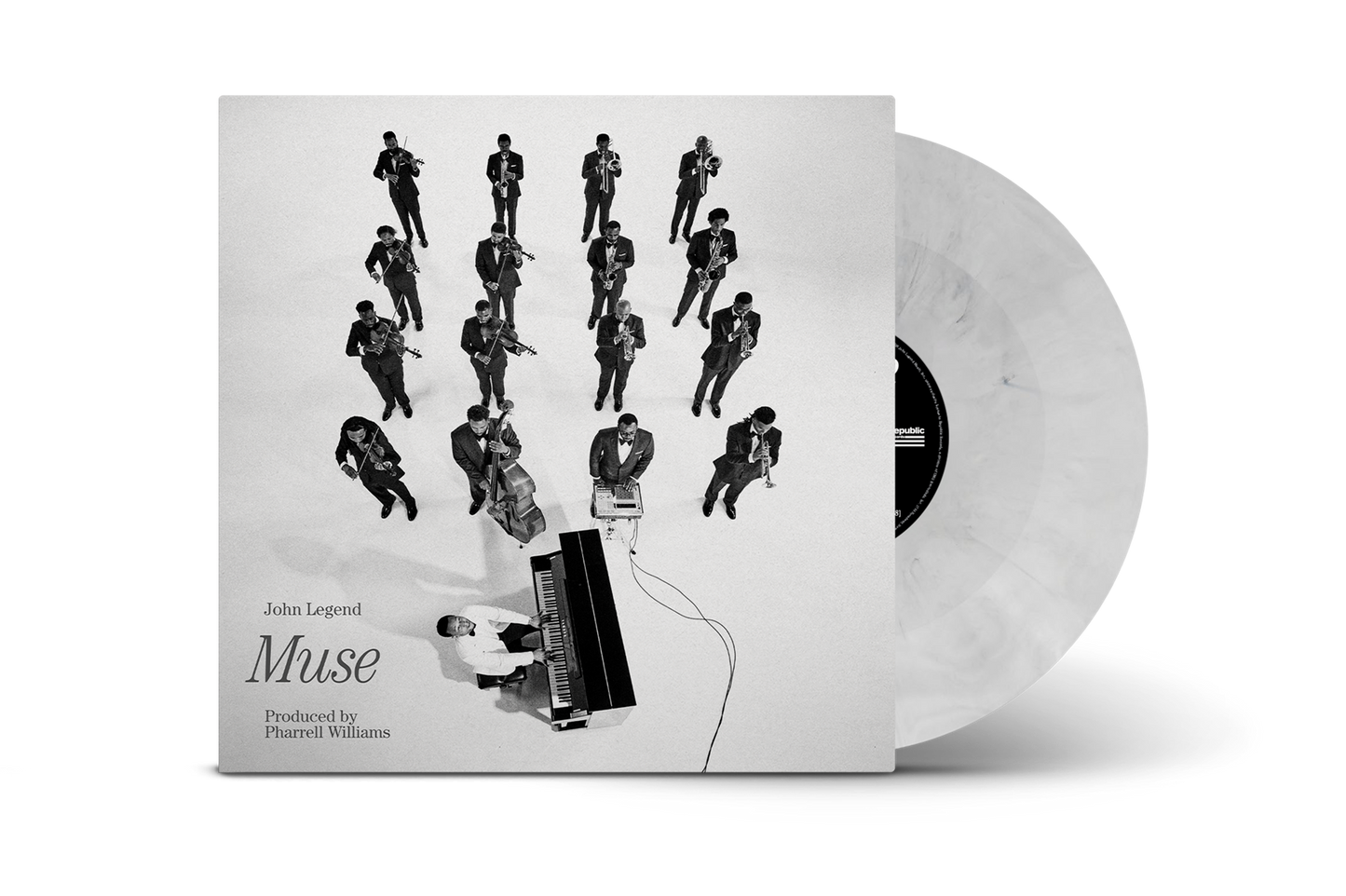 PRE-ORDER: John Legend "Muse" LP (Indie Exclusive Smokey Quartz Vinyl)