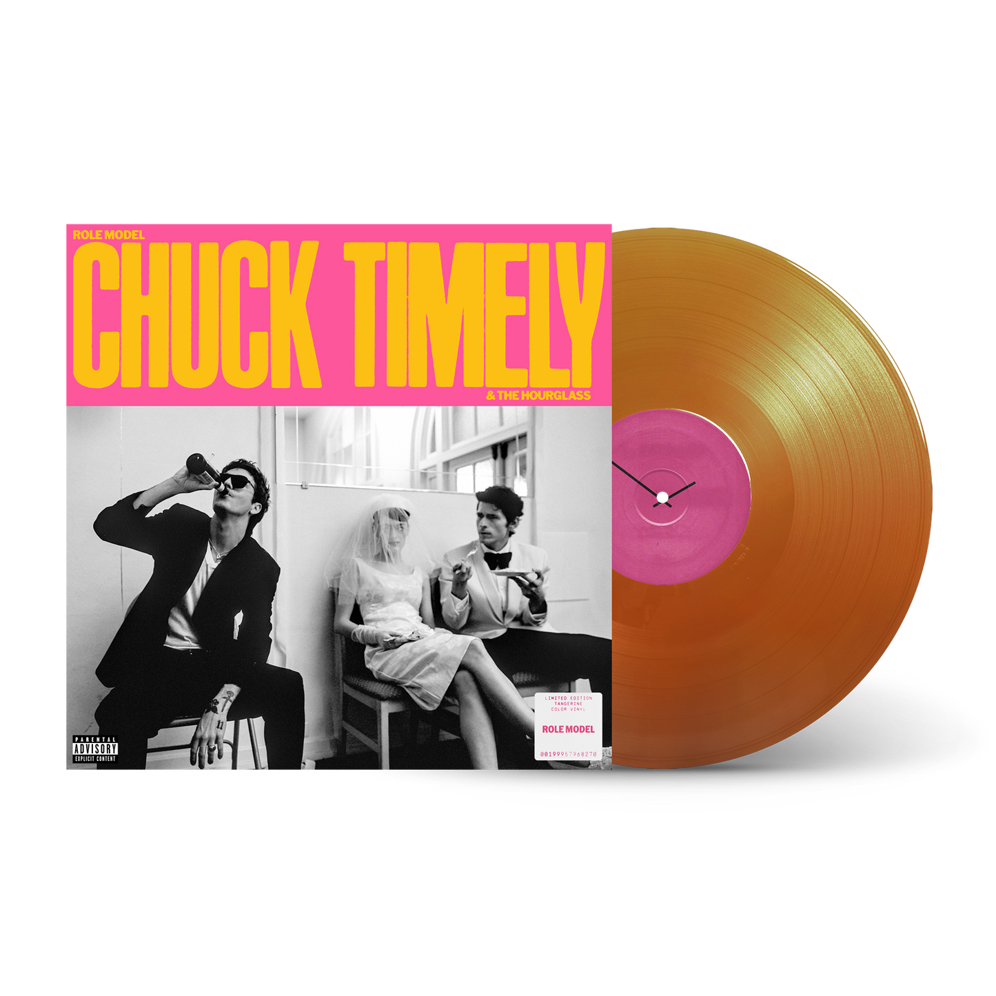 EMBARGO 5/29 9am PST PRE-ORDER: ROLE MODEL "Chuck Timely & The Hourglass" LP (Indie Exclusive Tangerine Vinyl)