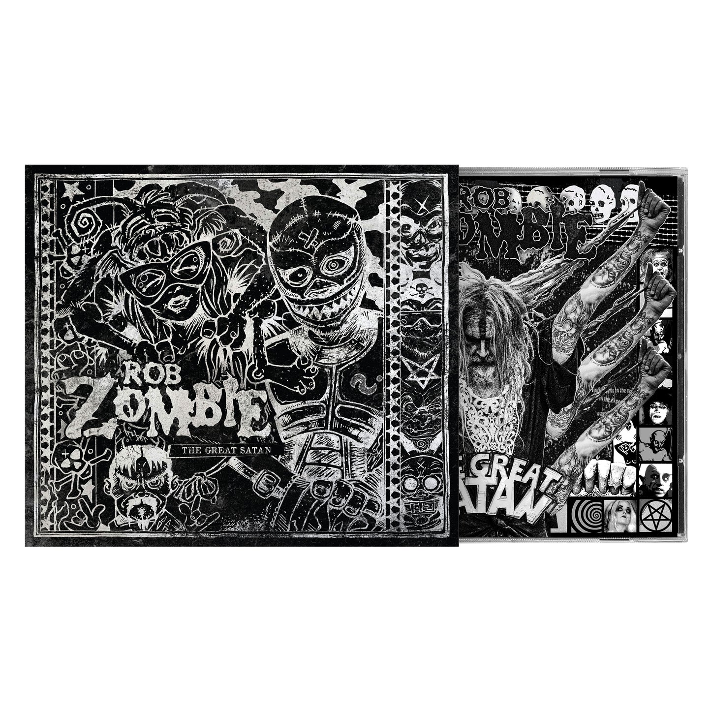 PRE-ORDER: Rob Zombie "The Great Satan" CD (Indie Exclusive)