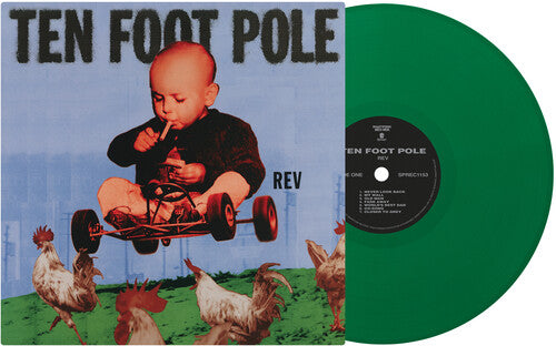 DAMAGED: Ten Foot Pole "Rev (30th Anniversary)" LP (Evergreen Vinyl)
