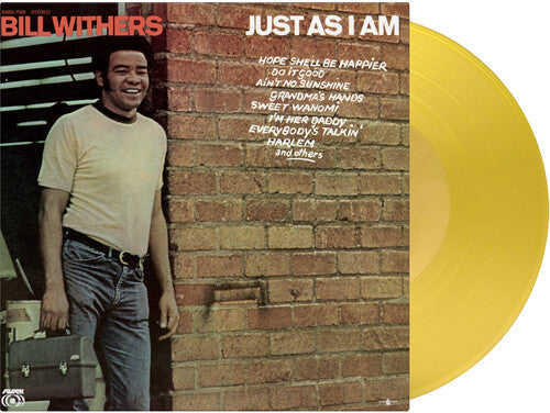 Bill Withers "Just As I Am" LP (180g Translucent Yellow Vinyl)