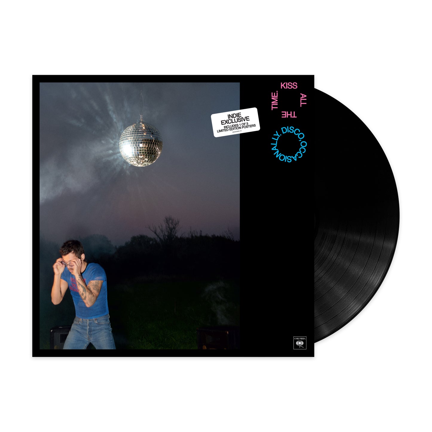 Harry Styles "Kiss All The Time. Disco, Ocassionally." LP (Indie Exclusive 180g Black Vinyl + Poster)