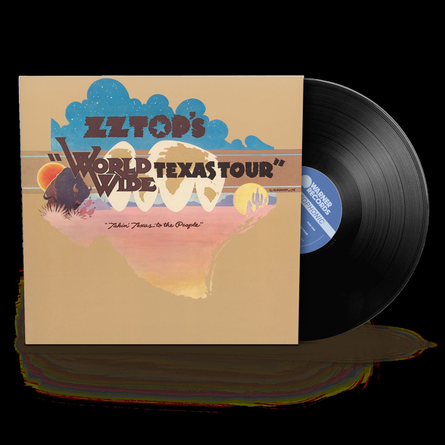 PRE-ORDER: ZZ Top "World Wide Texas Tour" LP