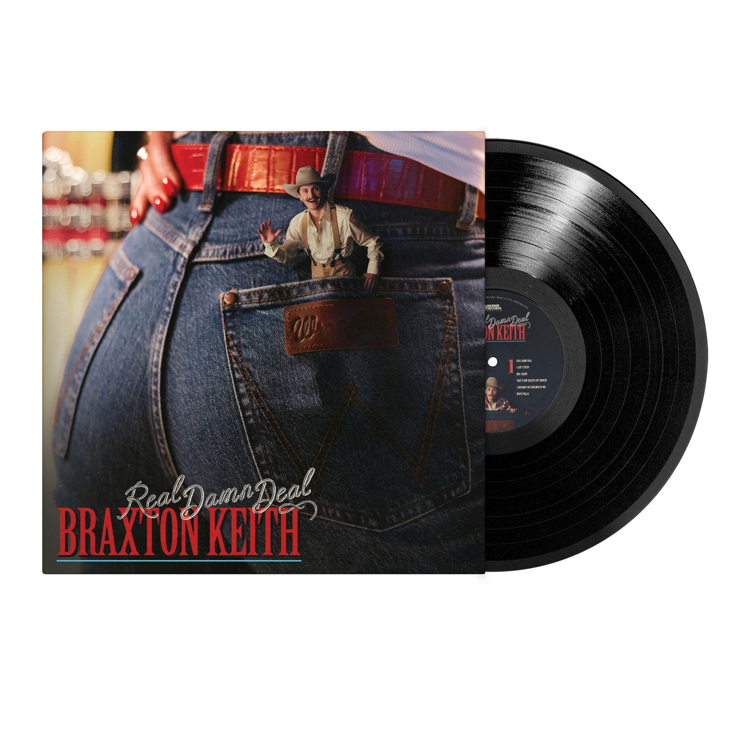 PRE-ORDER: Braxton Keith "Real Damn Deal" LP