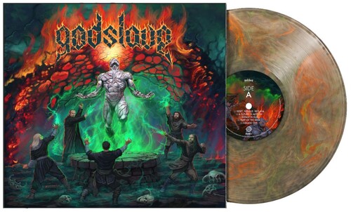 PRE-ORDER: Godslave "S/T" LP (Green/Orange Vinyl)
