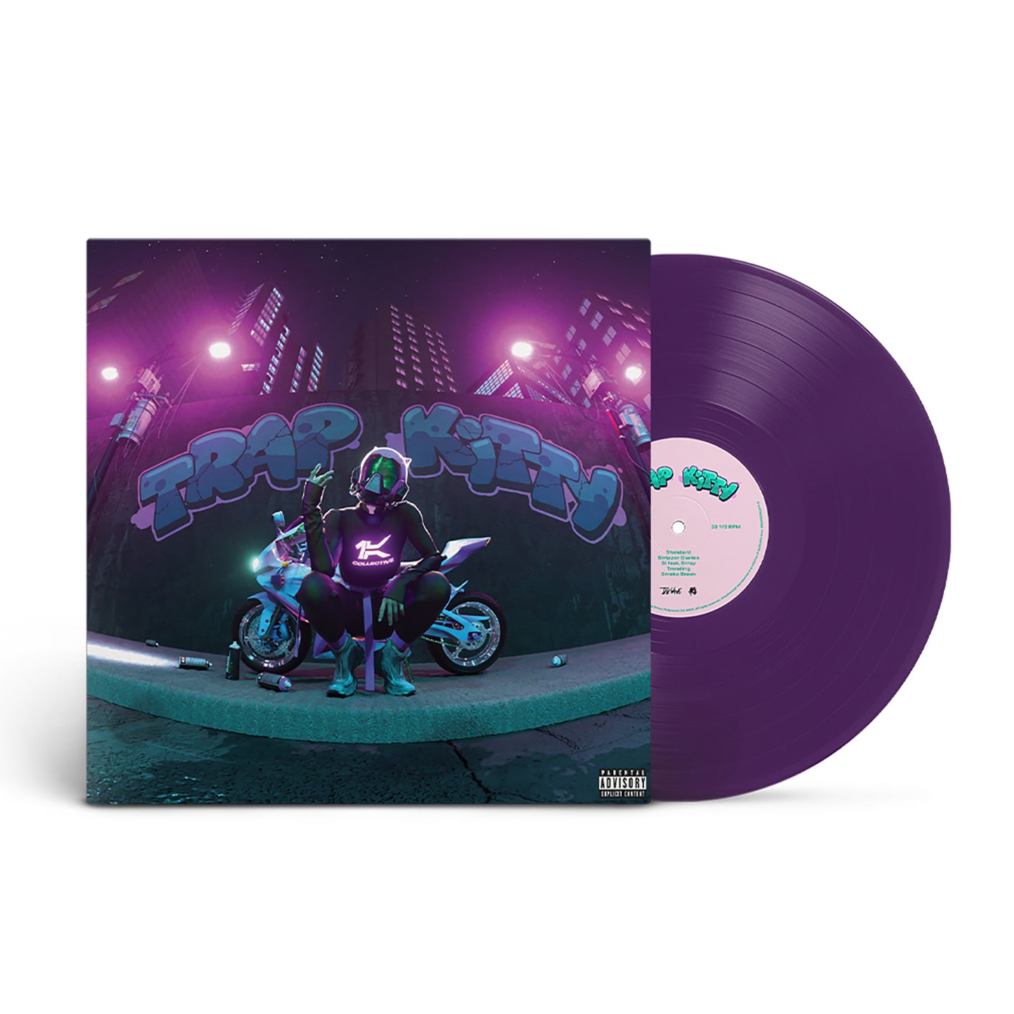 PRE-ORDER: Young Miko "Trap Kitty" LP (Purple Vinyl)