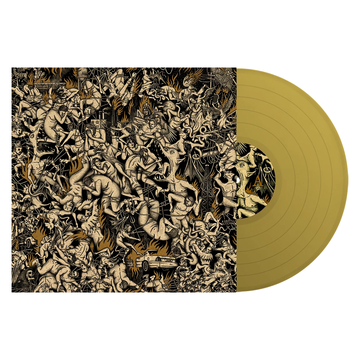 Greet Death "New Hell" LP (Gold Vinyl)