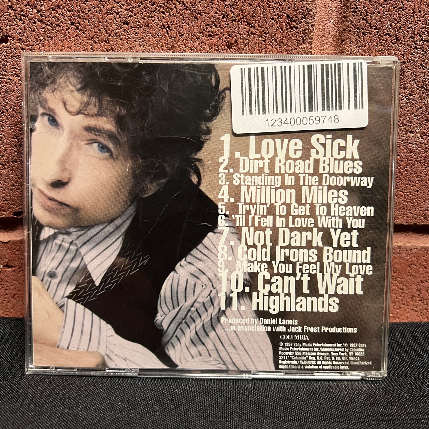Used CD: Bob Dylan "Time Out Of Mind" CD