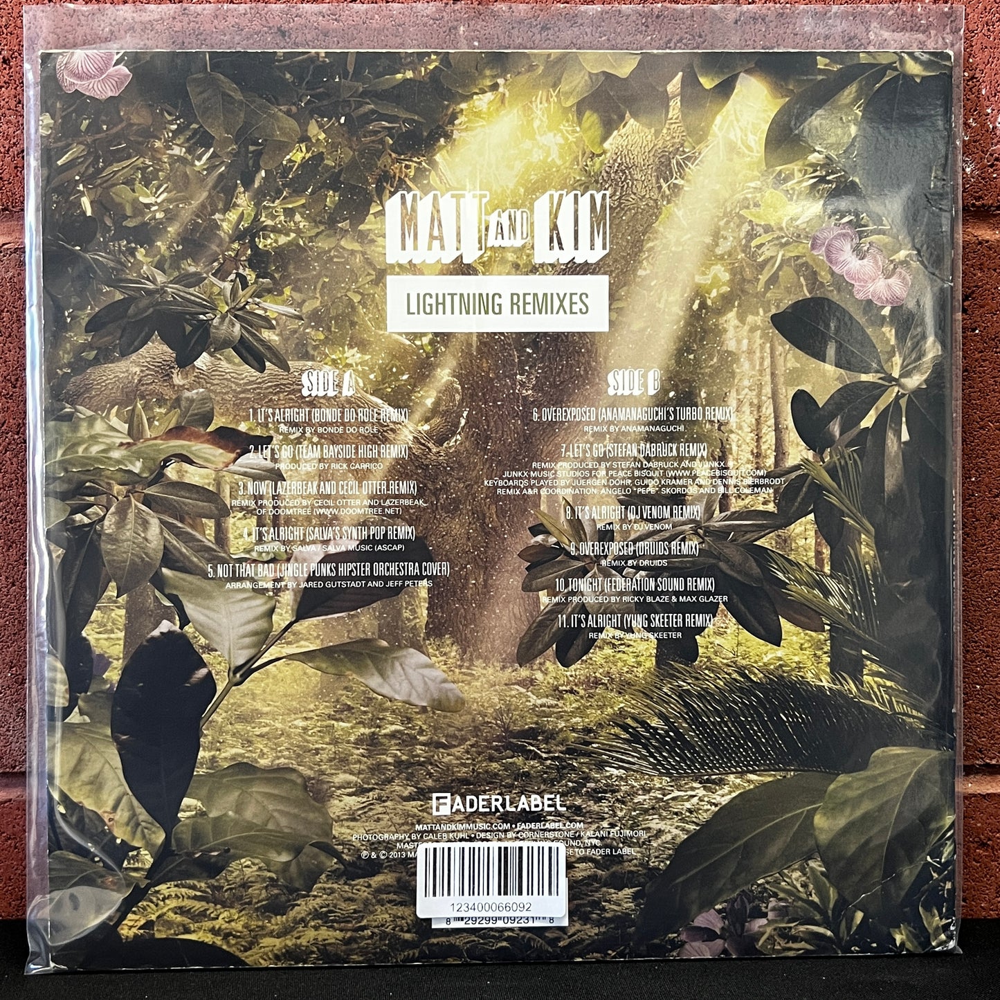 Used Vinyl: Matt And Kim "Lightning Remixes" LP (2013 Press)