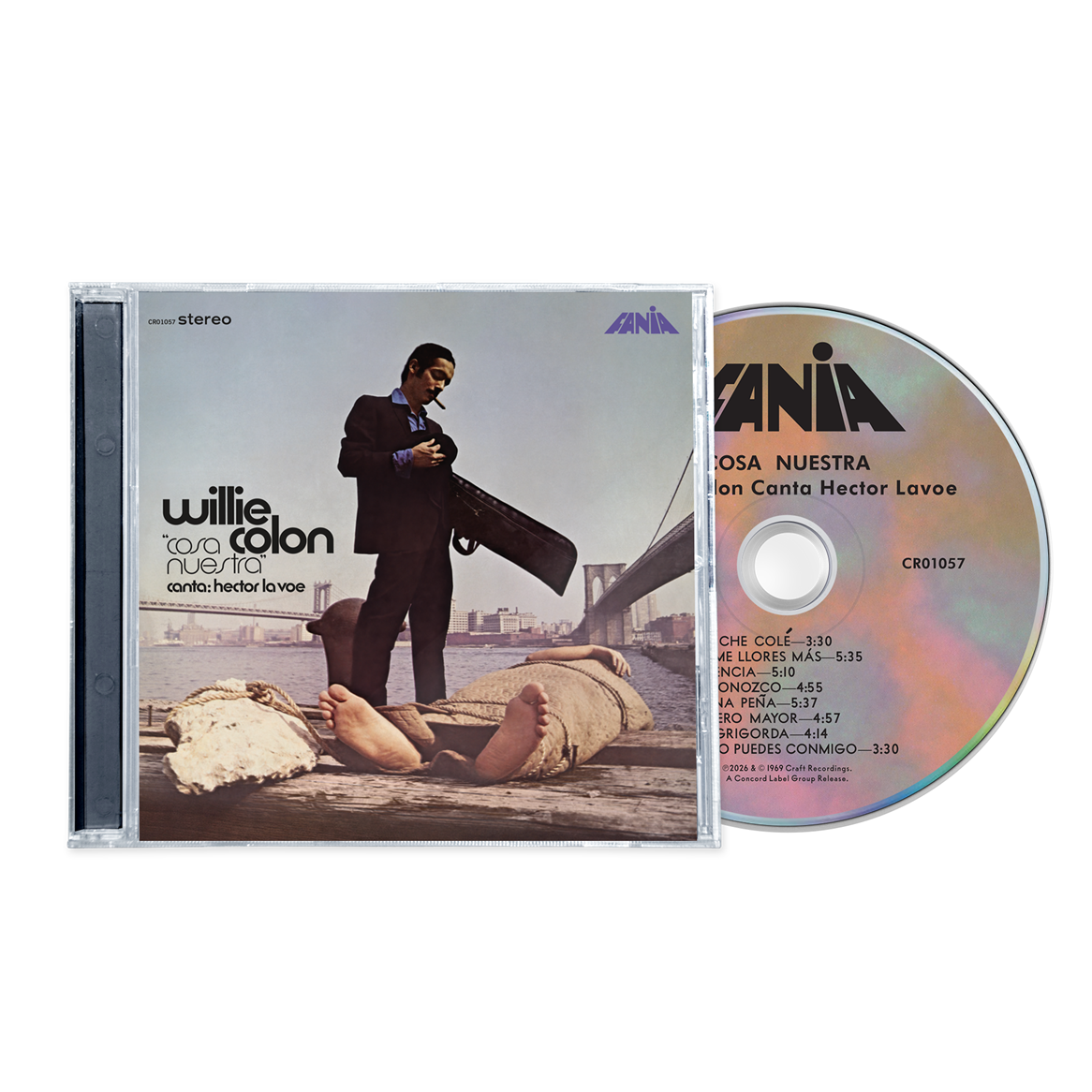 EMBARGO 7/29 PRE-ORDER: Willie Colon/Hector Lavoe "Cosa Nuestra" CD
