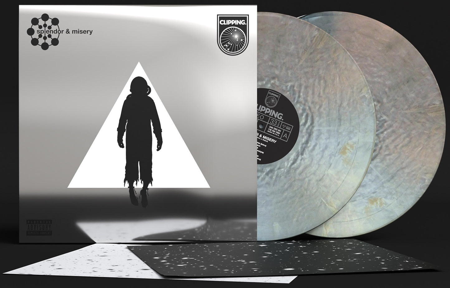 PRE-ORDER: Clipping "Splendor & Misery (Anniversary X)" 2xLP (Metallic Silver Vinyl)