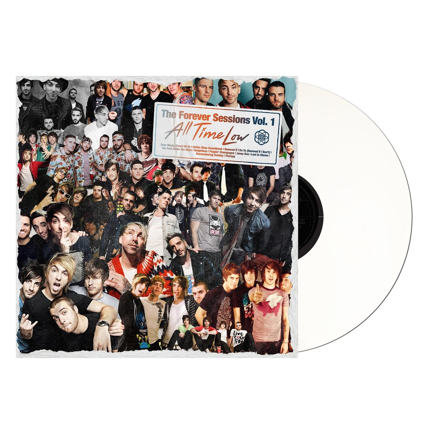 All Time Low "The Forever Sessions Vol. 1" LP (White Vinyl)