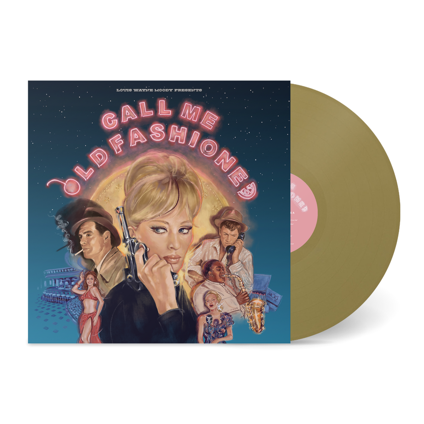 Various Artists "Call Me Old Fashioned" LP (Gold Vinyl)