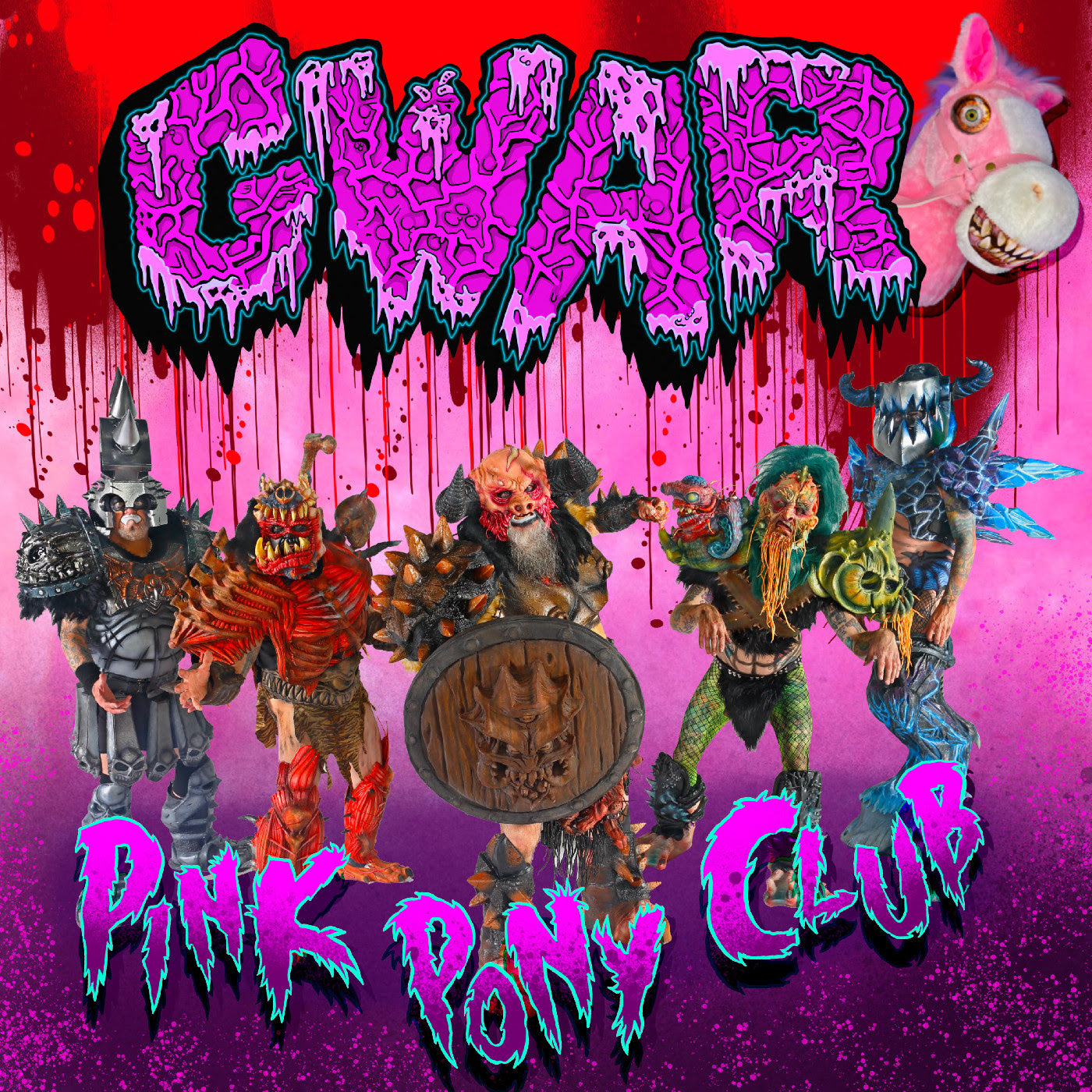 PRE-ORDER: GWAR "Pink 7"" 7" (Pink Vinyl)