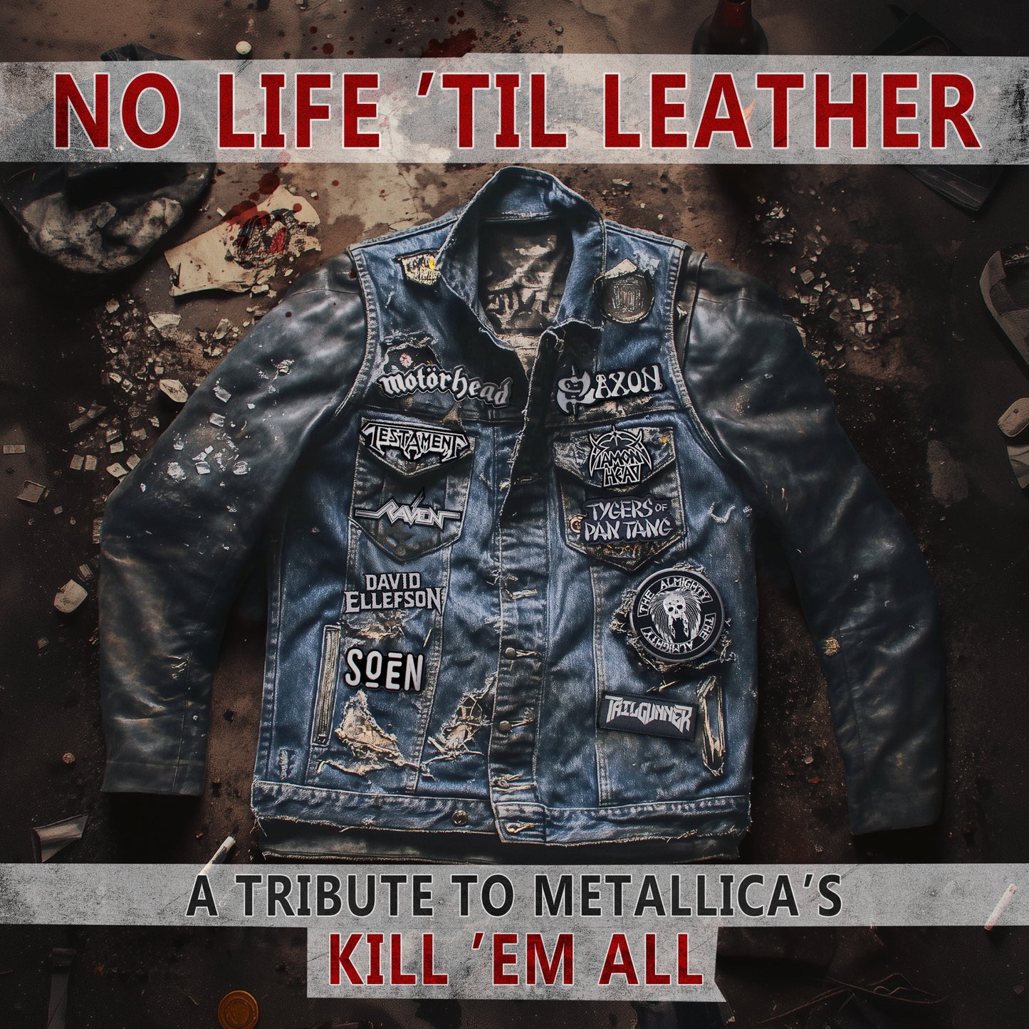 V/A "No Life 'Til Leather - A Tribute To Metallica's Kill 'Em All" LP