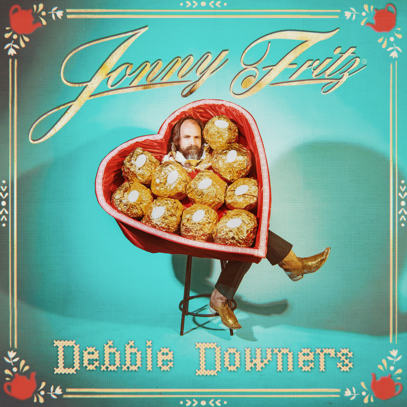 Jonny Fritz "Debbie Downers" LP (Indie Exclusive Gold Nugget Vinyl)