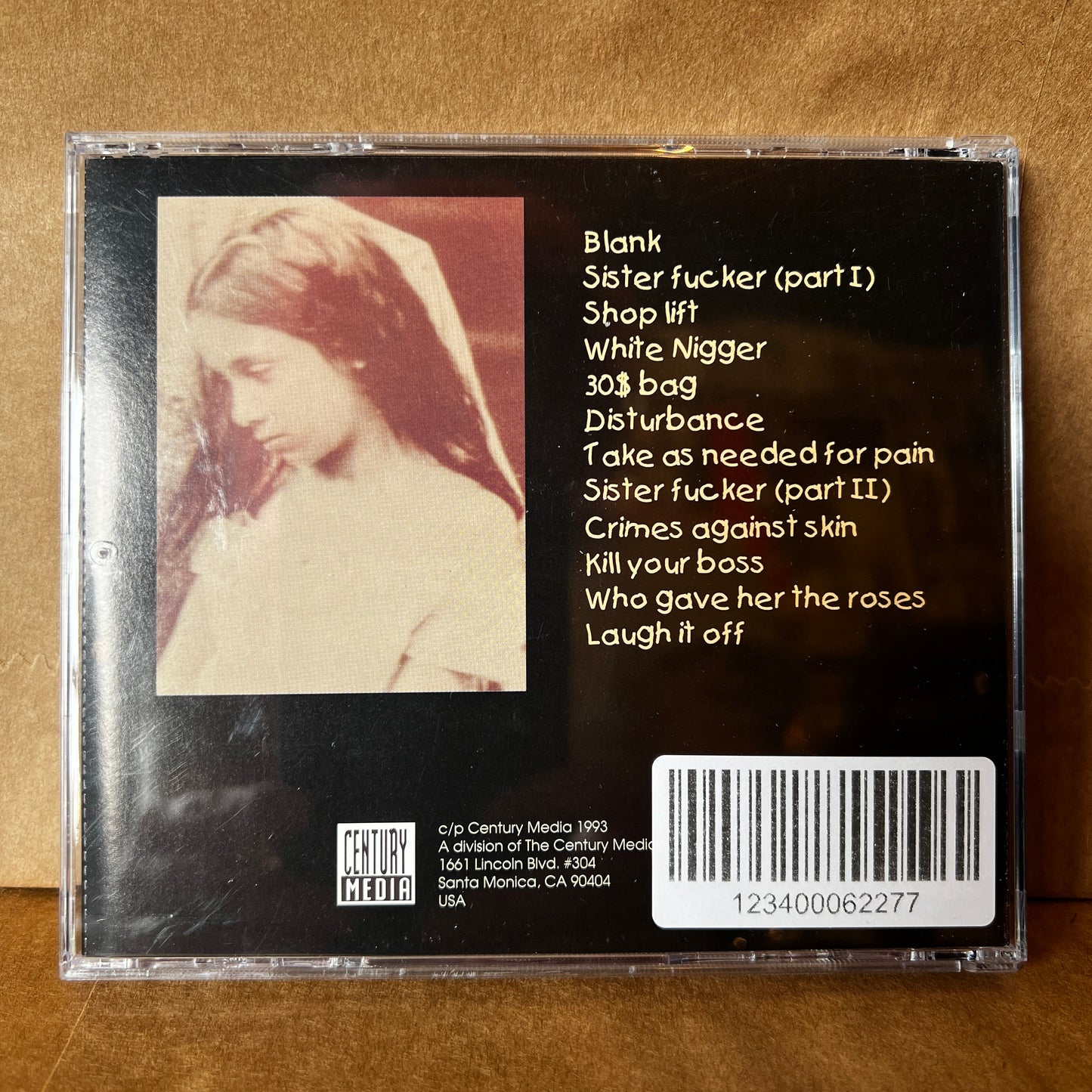 Used CD: Eyehategod "Take As Needed For Pain" CD