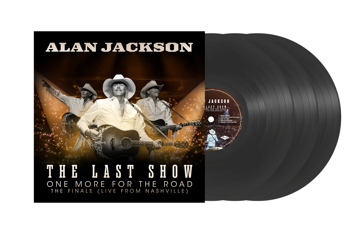PRE-ORDER: Alan Jackson "The Last Show: One More for the Road – The Finale" 3xLP