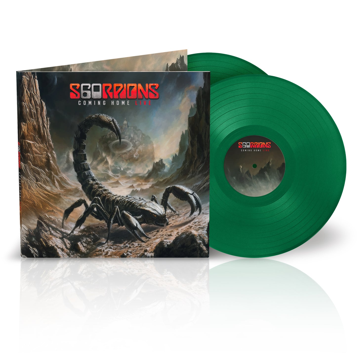 Scorpions "Coming Home Live" 2xLP (Indie Exclusive 180g Green Vinyl)