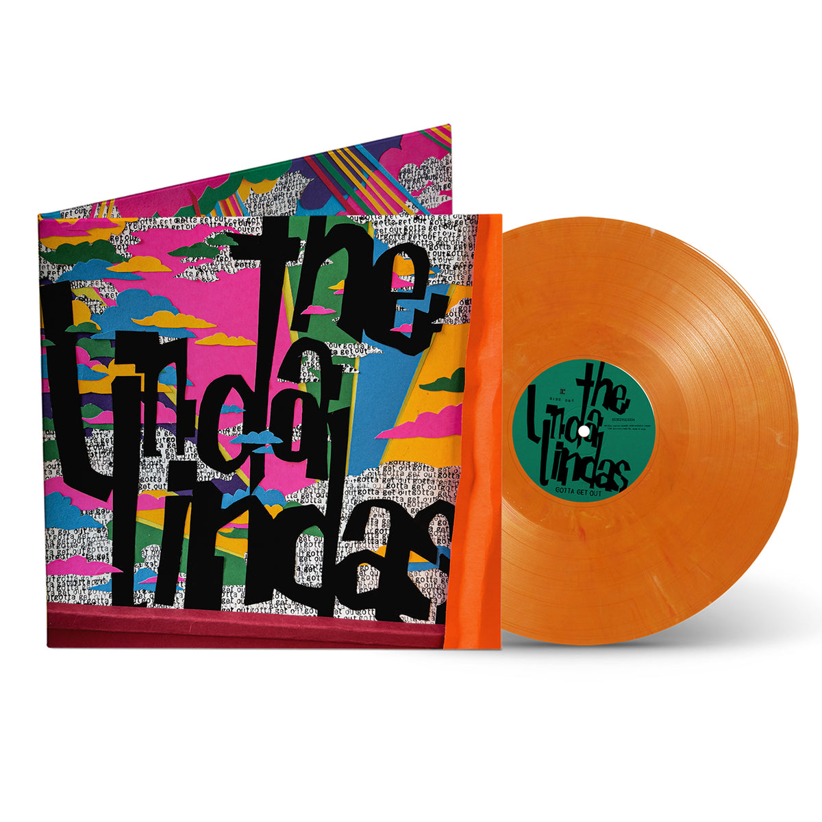 The Linda Lindas "Gotta Get Out" LP (Indie Exclusive Orange Eco-Mix Vinyl)