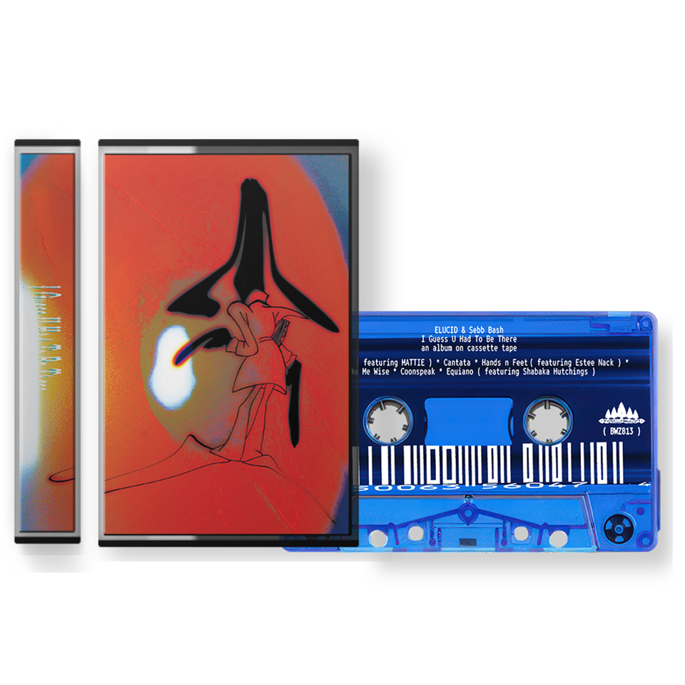 PRE-ORDER: E L U C I D & Sebb Bash "I Guess U Had To Be There" Cassette