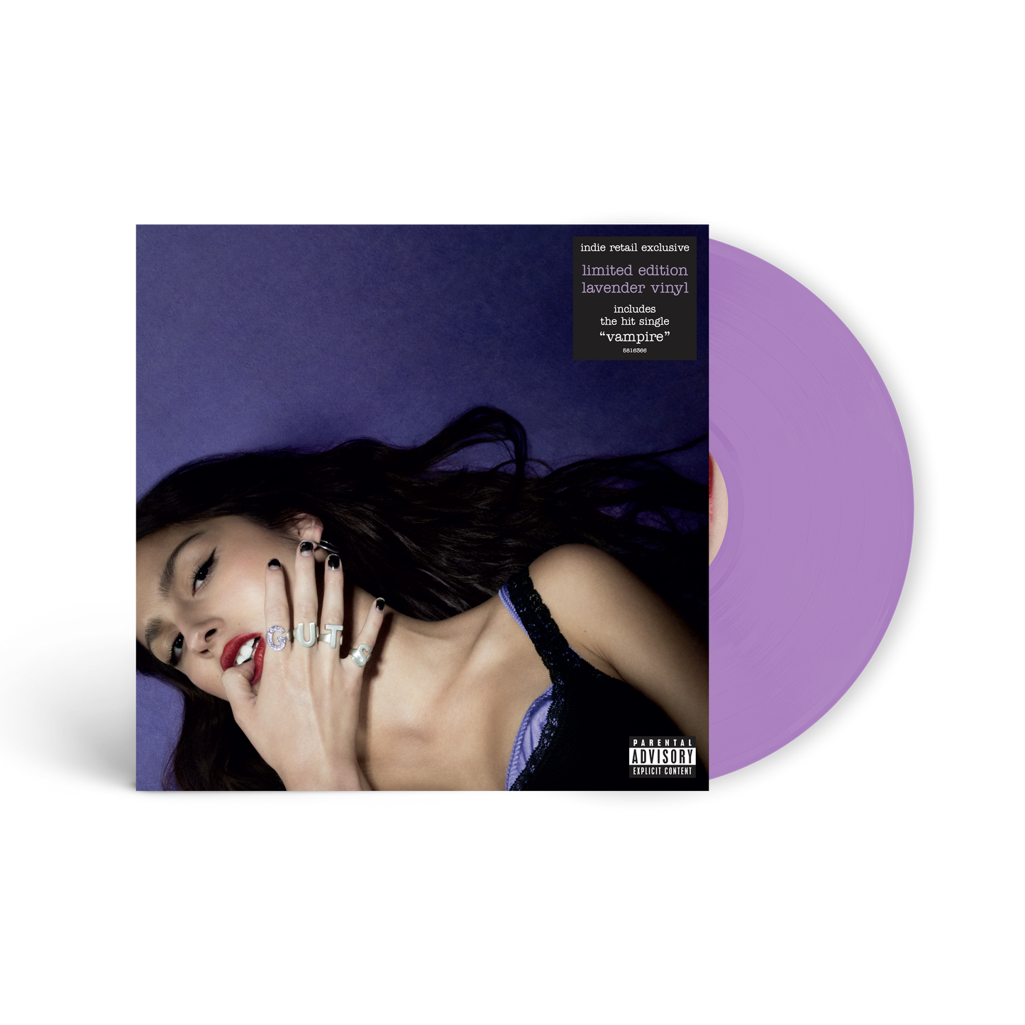 Olivia Rodrigo "GUTS" LP (Indie Exclusive Lavender Vinyl)