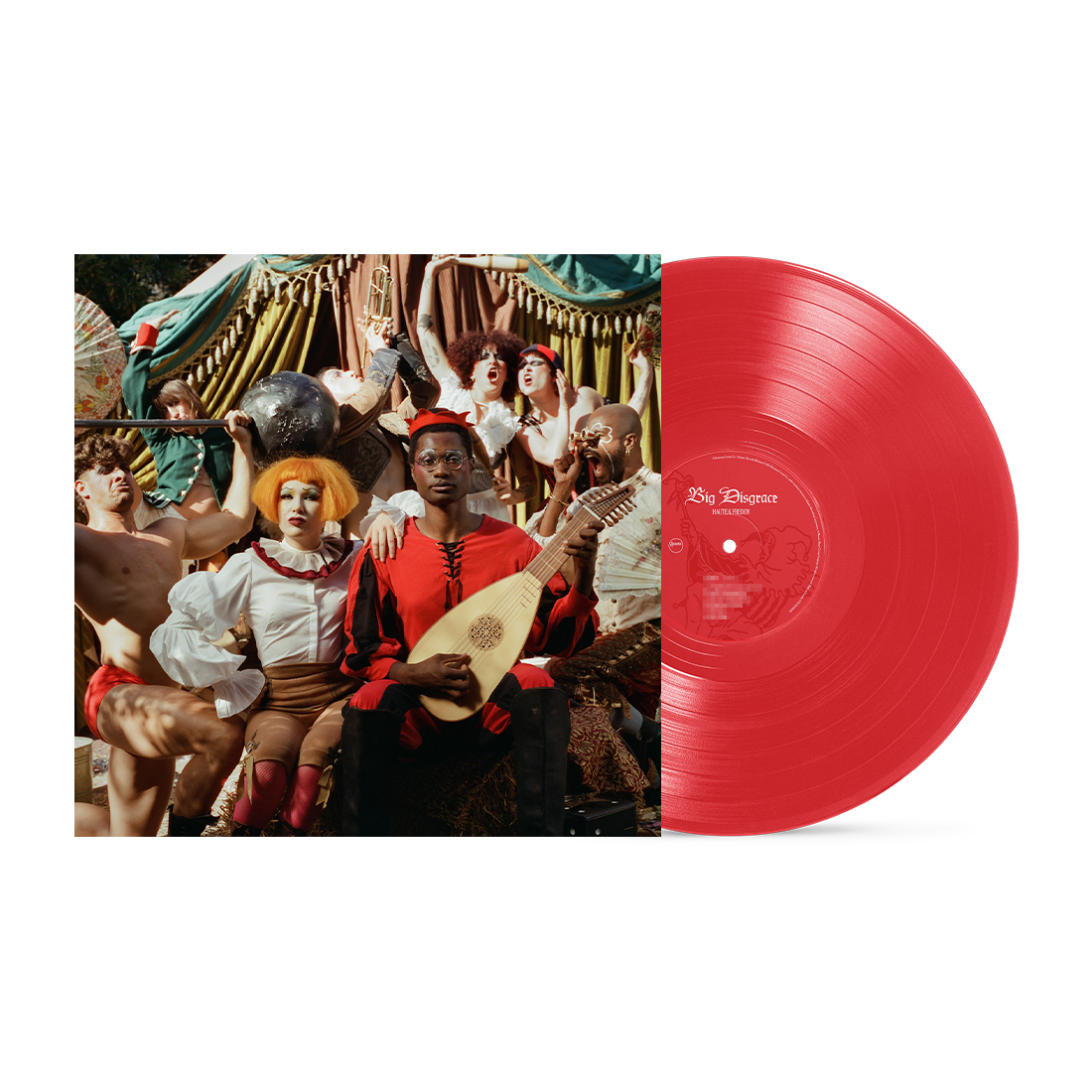 Haute & Freddy "Big Disgrace" LP (Red Vinyl)