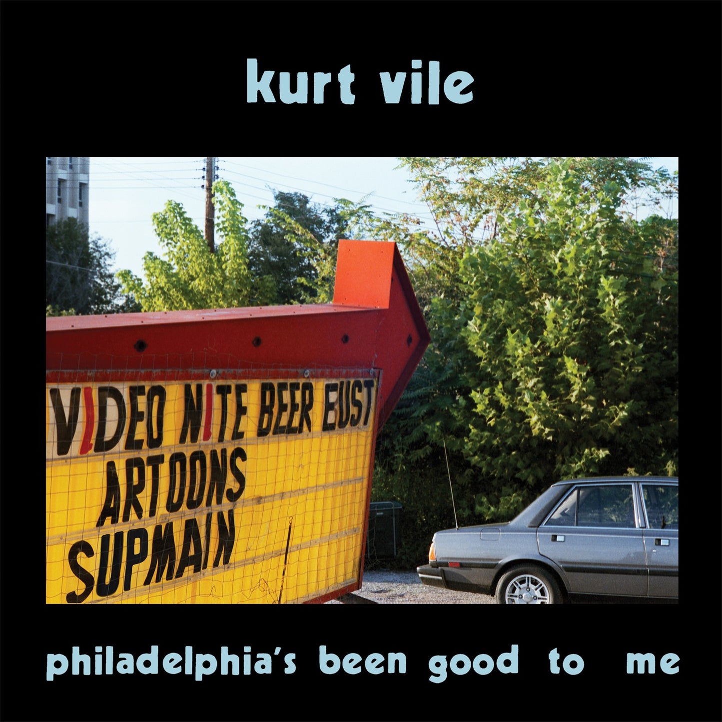 PRE-ORDER: Kurt Vile "Philadelphia's been good to me" 2xLP (Indie Exclusive Schuylkill River Blue Vinyl)
