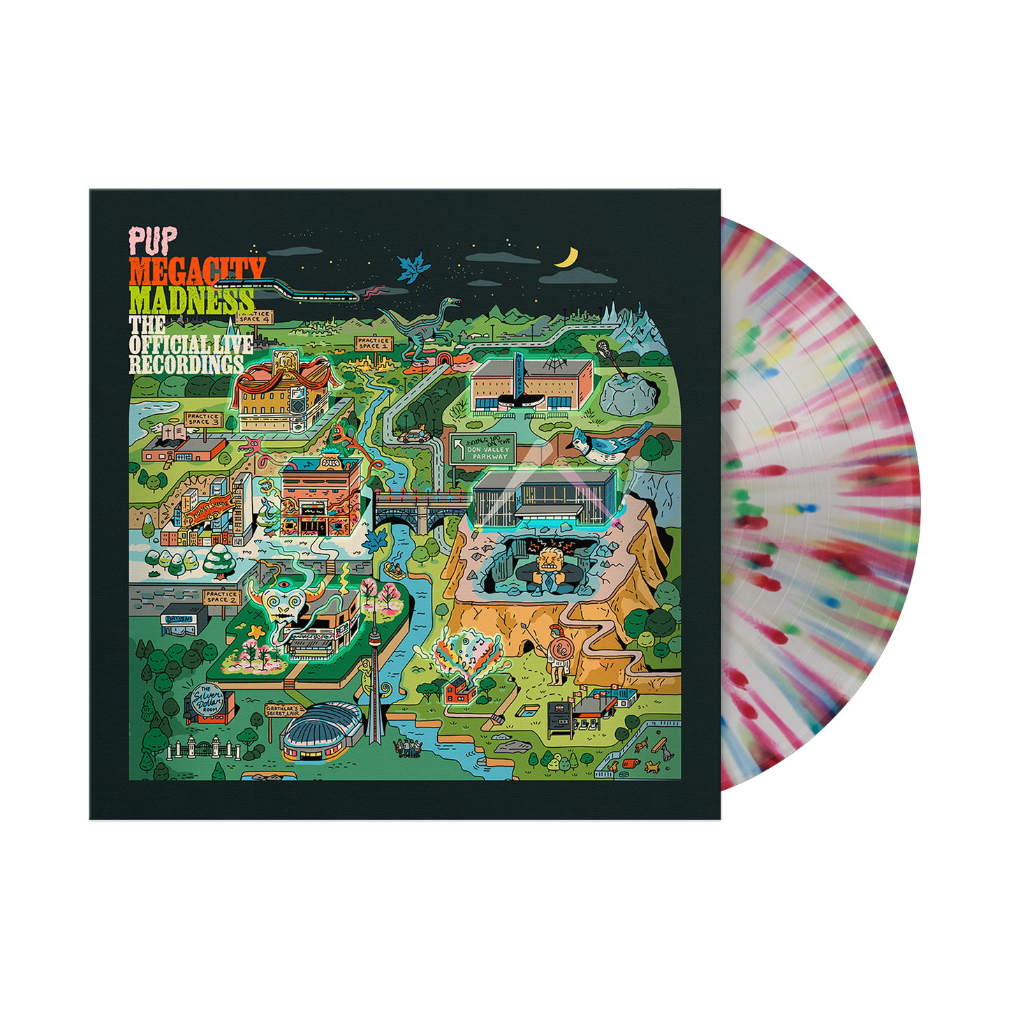 PRE-ORDER: PUP "Megacity Madness (The Official Live Recordings)" LP (