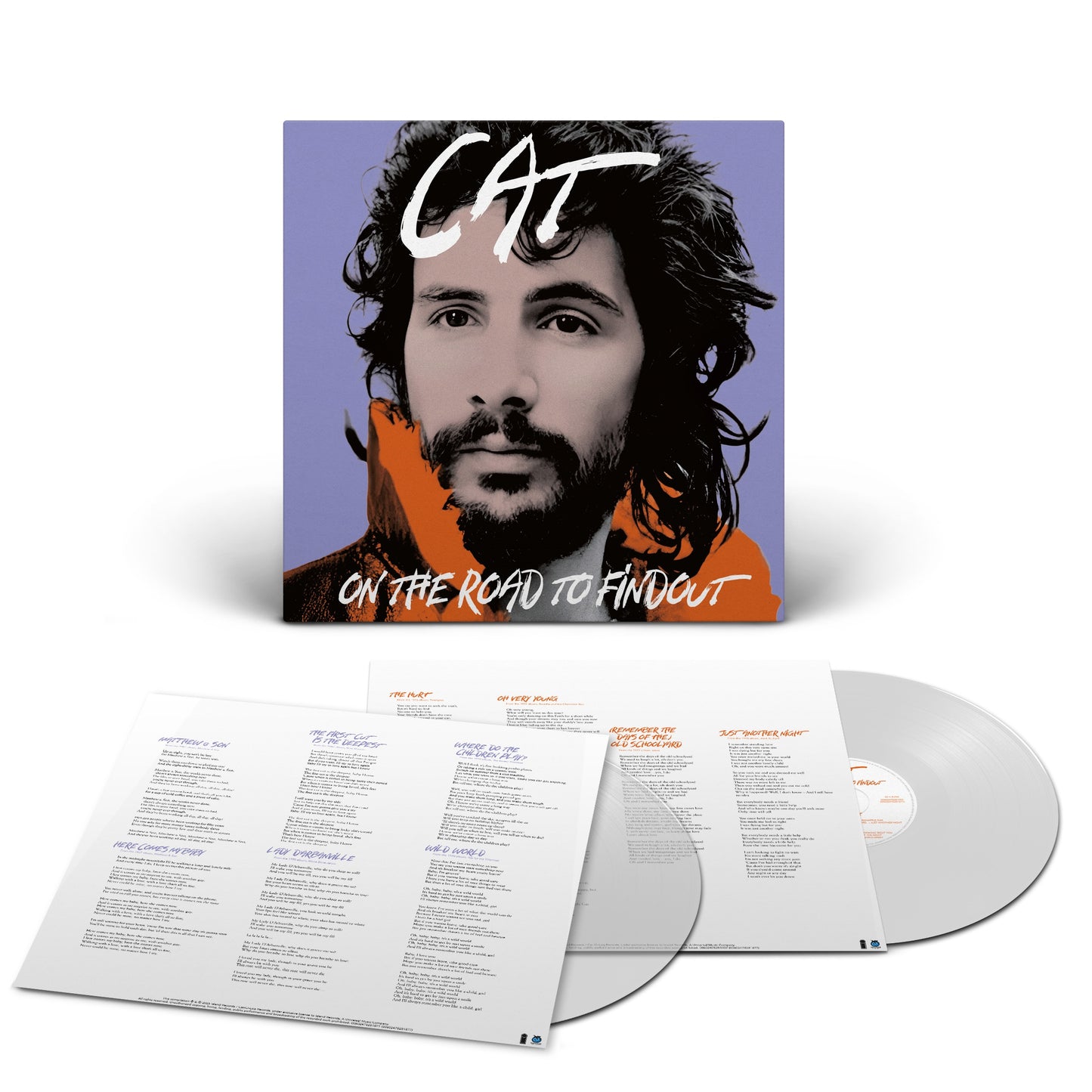 Yusuf/Cat Stevens "On The Road To Findout: Greatest Hits" 2xLP (Indie Exclusive Crystal Clear Vinyl)