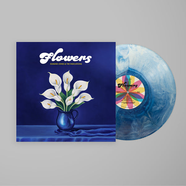 Durand Jones & The Indications "Flowers" LP (Blue Iceberg Splash Vinyl)