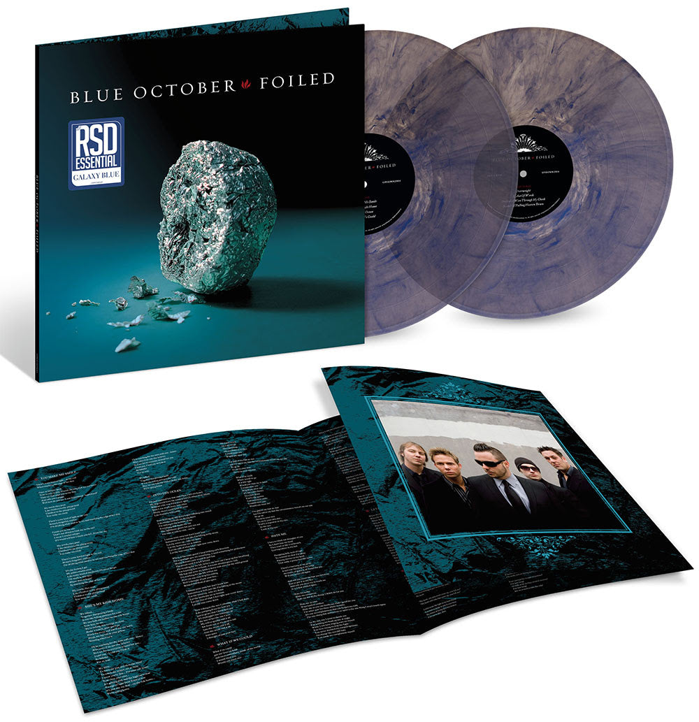 Blue October "Foiled" 2xLP (Galaxy Blue Vinyl RSD Essentials Edition)