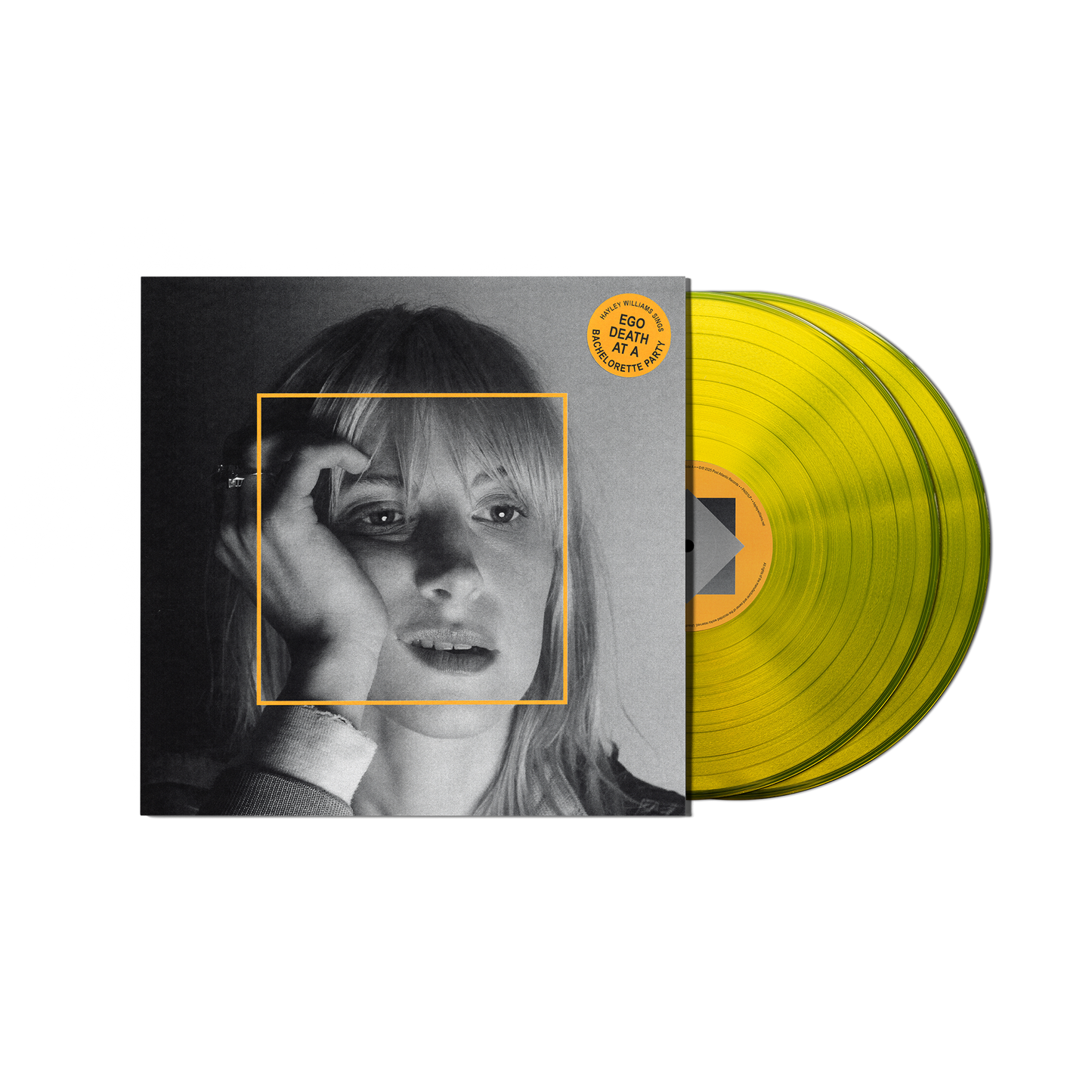 Hayley Williams "Ego Death At A Bachelorette Party" 2xLP ("26 Highlighter" Yellow Vinyl)