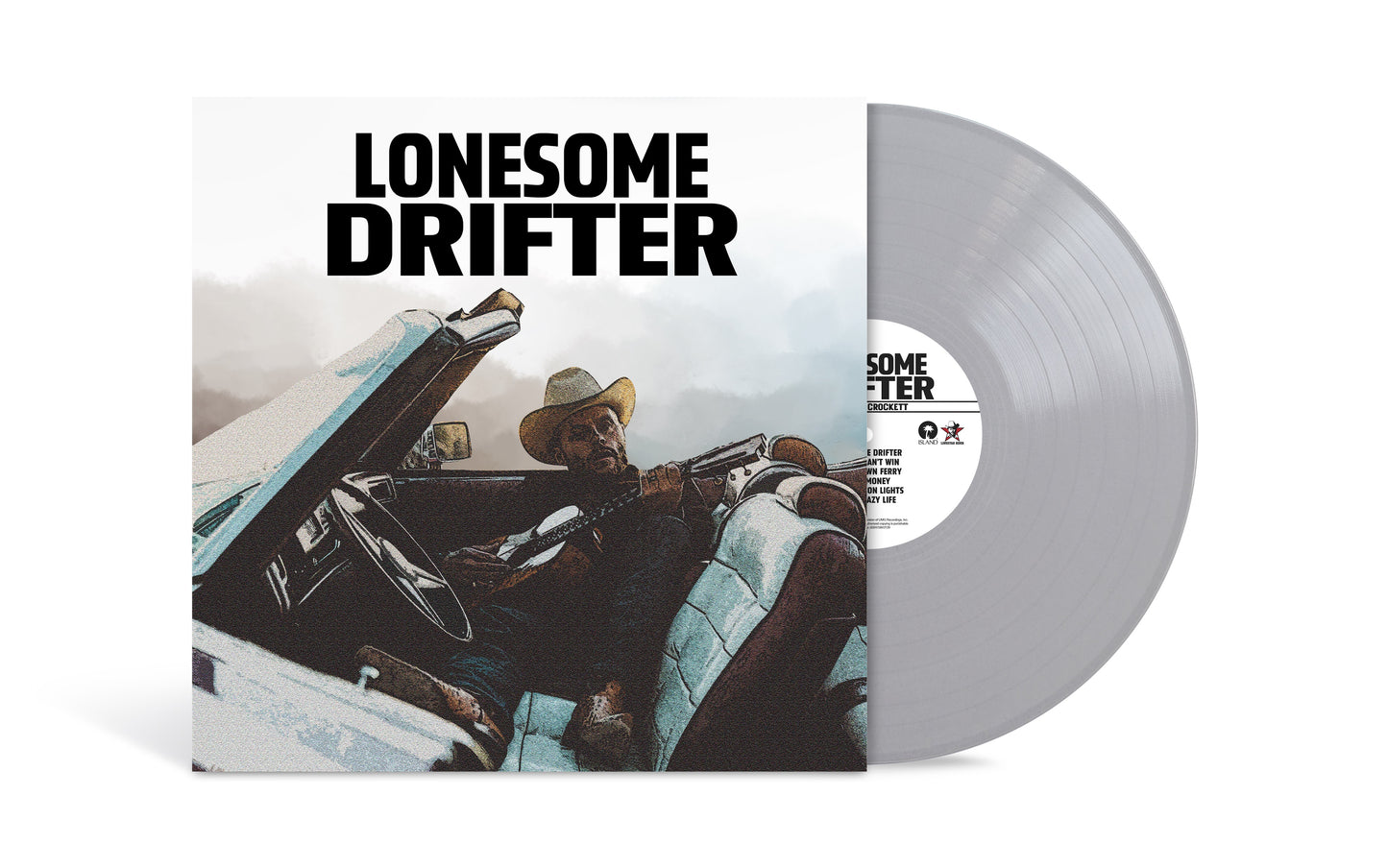 Charley Crockett "Lonesome Drifter" LP (Indie Exclusive Silver Vinyl)