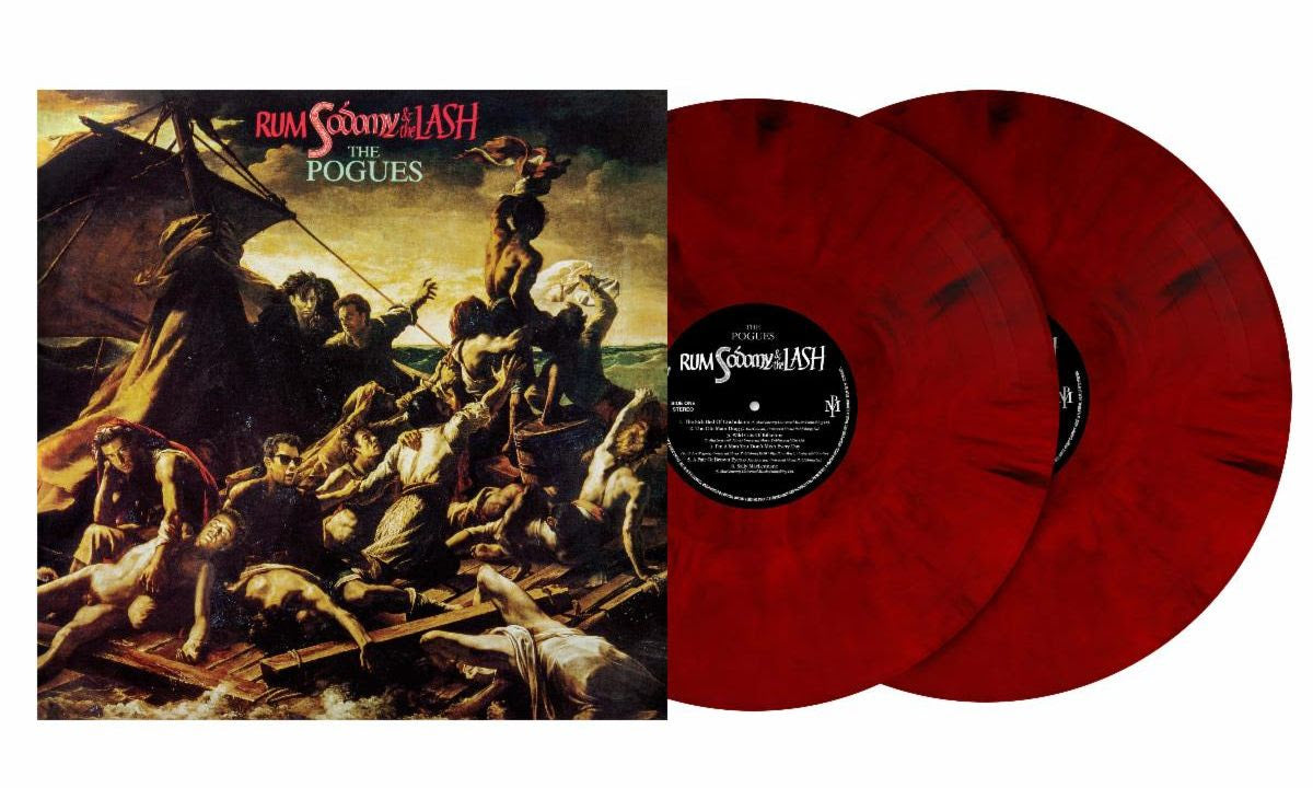 PRE-ORDER: The Pogues "Rum Sodomy & The Lash (40th Anniversary Edition)" 2xLP (Red Marble Vinyl)