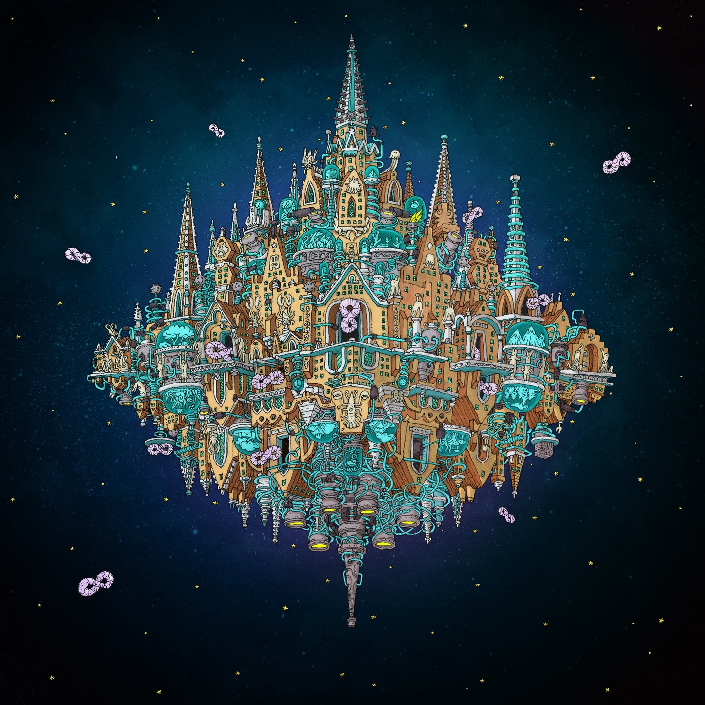 Dance Gavin Dance "Pantheon" 2xLP (Indie Exclusive Color Vinyl)