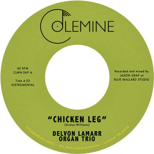PRE-ORDER: Delvon Lamarr Organ Trio "Chicken Leg b/w If I Could" 7"