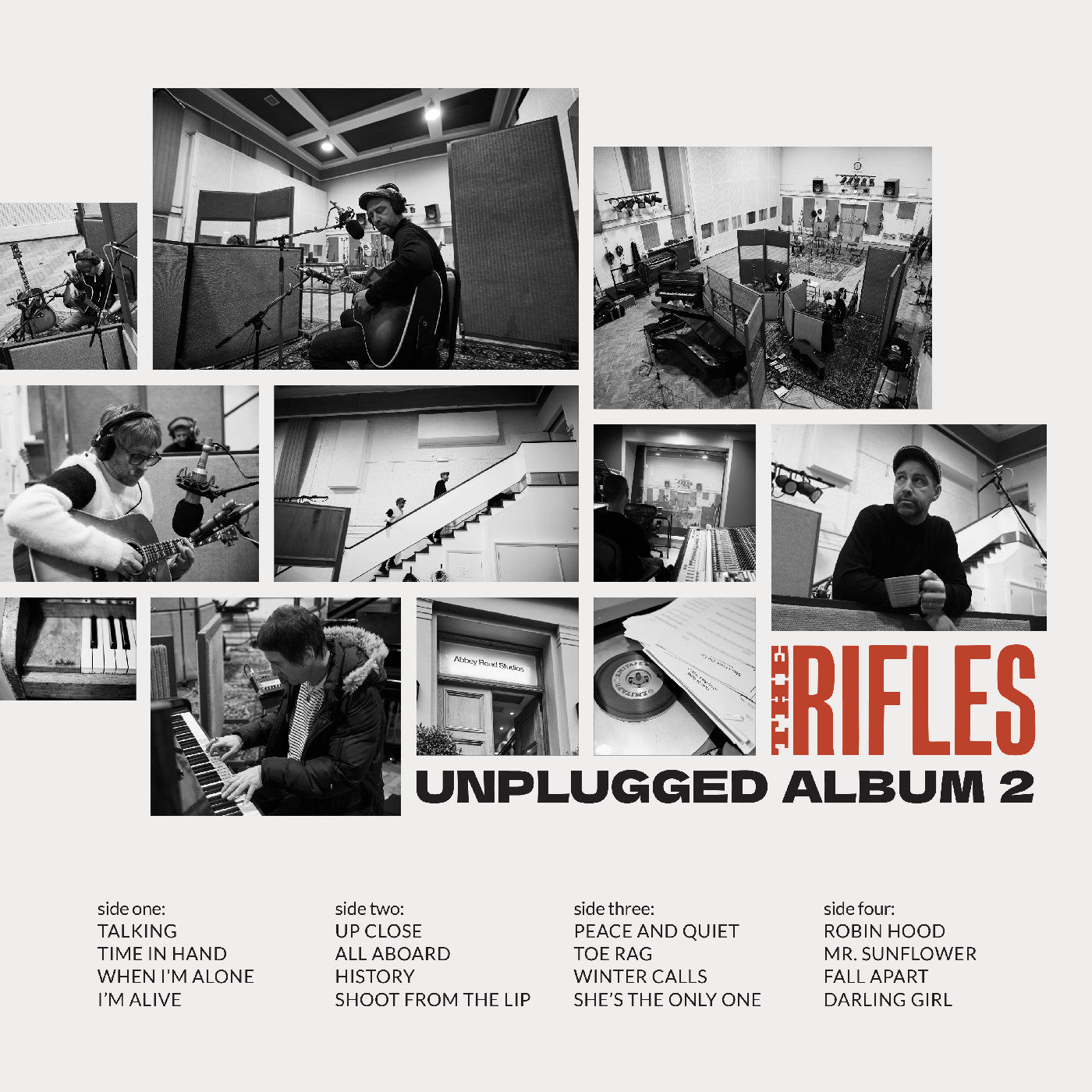 PRE-ORDER: The Rifles "Unplugged Album II" 2xLP (Natural Clear Vinyl)