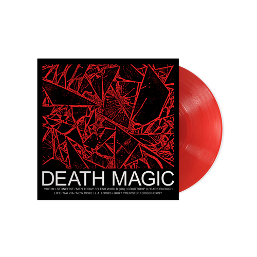 PRE-ORDER: HEALTH "DEATH MAGIC (10th Anniversary Edition)" LP (Translucent Ruby Vinyl)