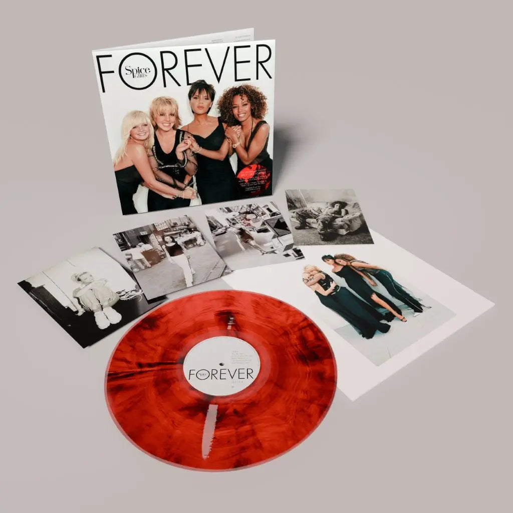 Spice Girls "Forever 25" LP (Black/Red Marble Vinyl)