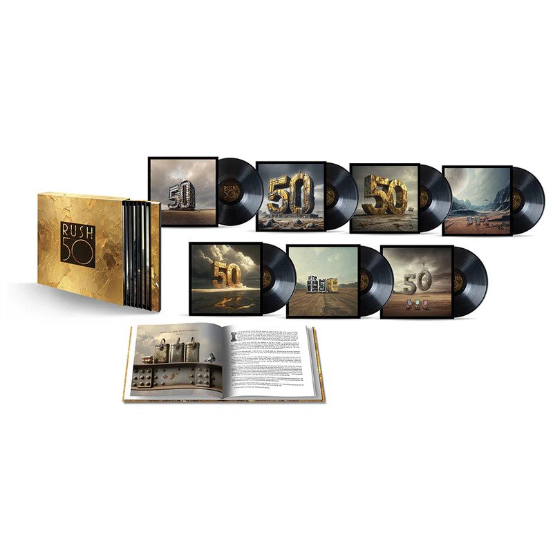 Rush "50" 7xLP Deluxe Box Set
