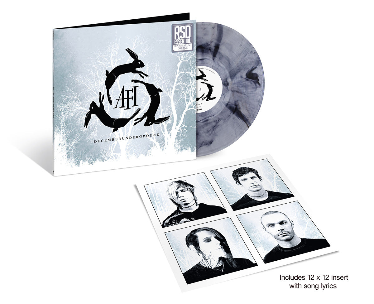 PRE-ORDER: AFI "DECEMBERUNDERGROUND" LP (Transparent Smoke Vinyl RSD Essentials Edition)