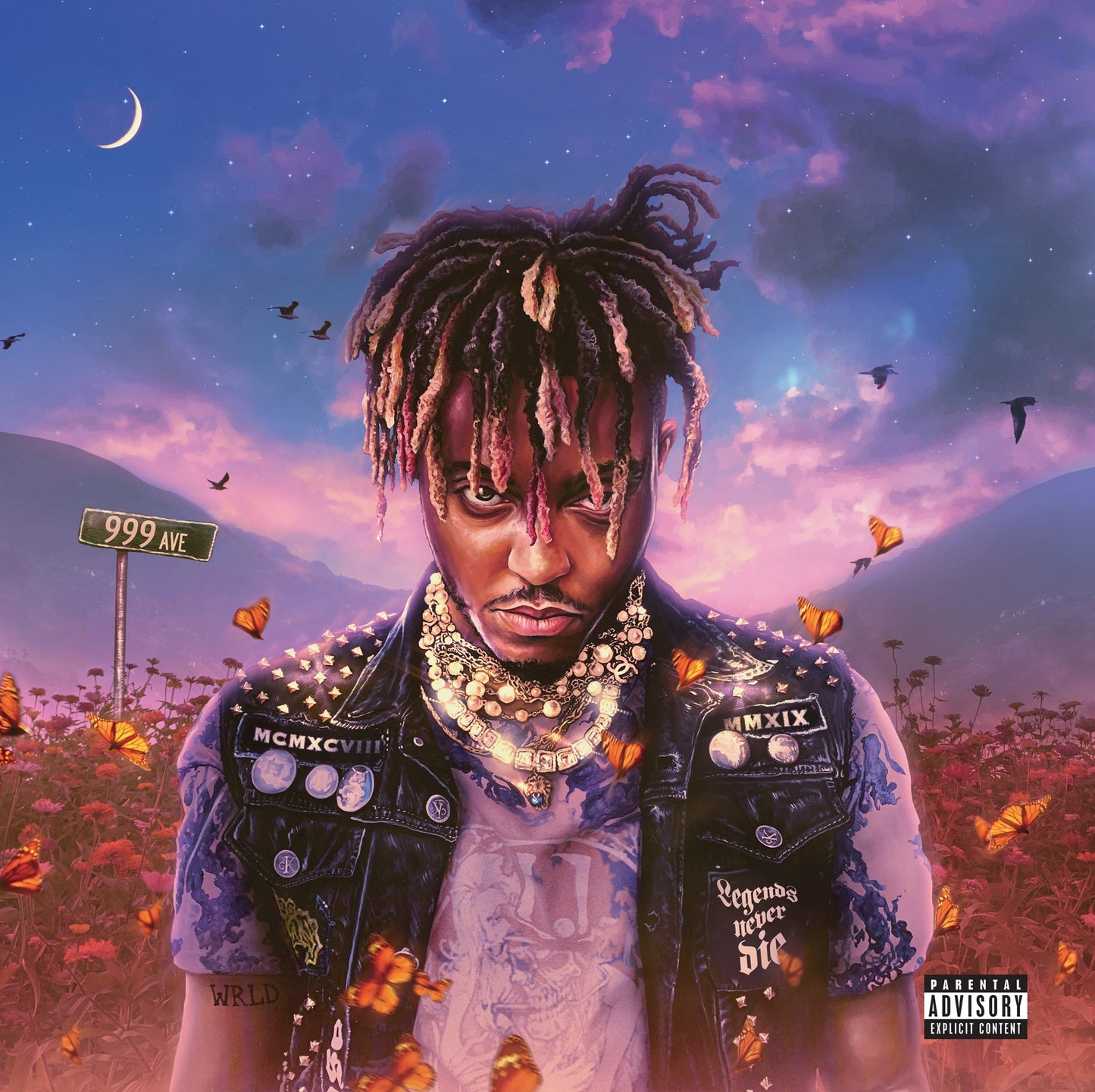 Juice WRLD "Legends Never Die (5 Year Anniversary)" 2xLP (Eternal Purple Vinyl)