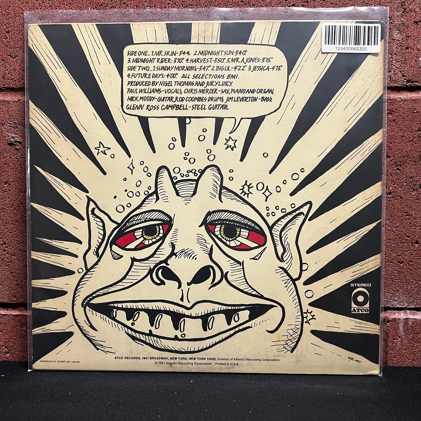 Used Vinyl: Juicy Lucy "Get A Whiff A This" LP (1971 Promo Press)