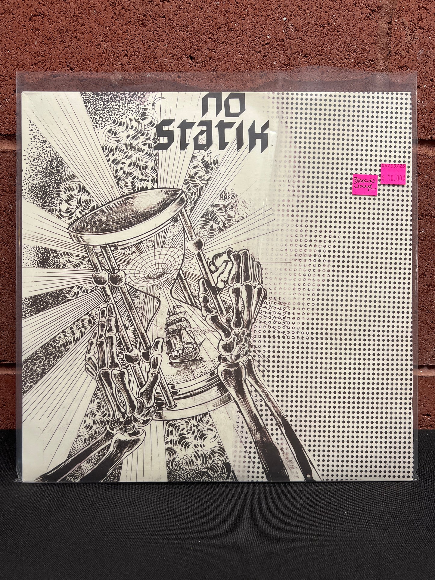 USED VINYL: No Statik "We All Die In The End" LP (Brown Vinyl)
