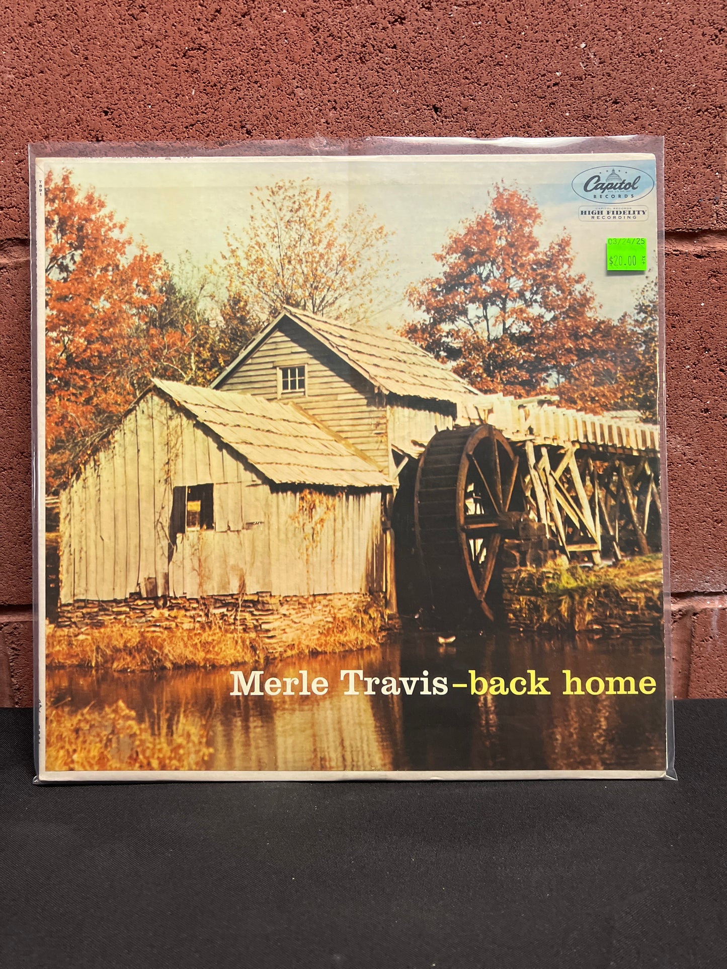 Used Vinyl: Merle Travis "Back Home" LP