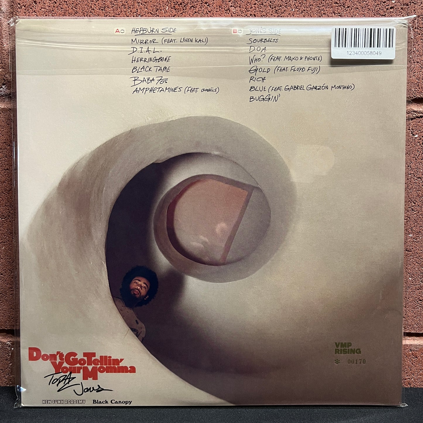 Used Vinyl: Topaz Jones "Don’t Go Tellin’ Your Mama" LP (Signed! Cream vinyl, numbered)