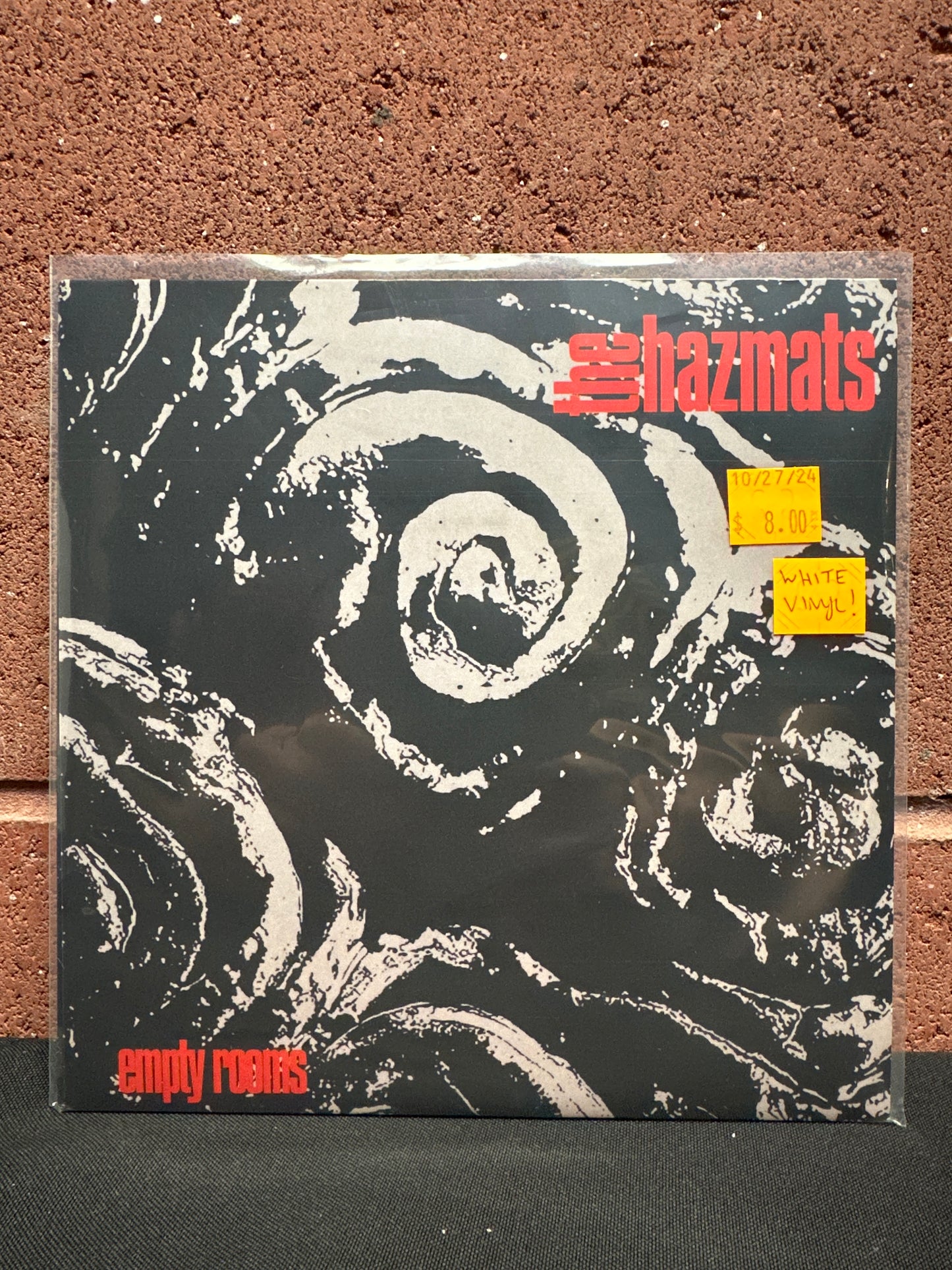 Used Vinyl: The Hazmats "Empty Rooms" 7" (White Vinyl)