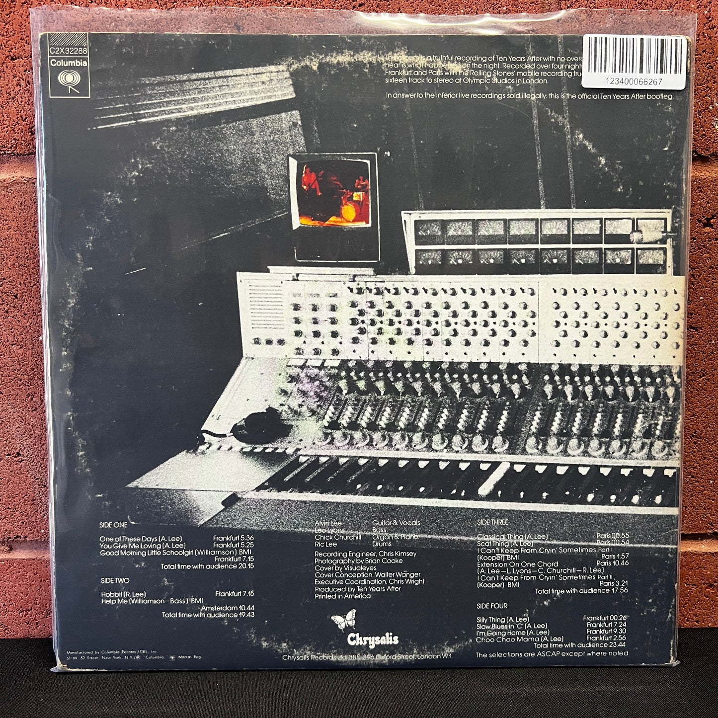 Used Vinyl: Ten Years After "Recorded Live" 2xLP (1973 Press)